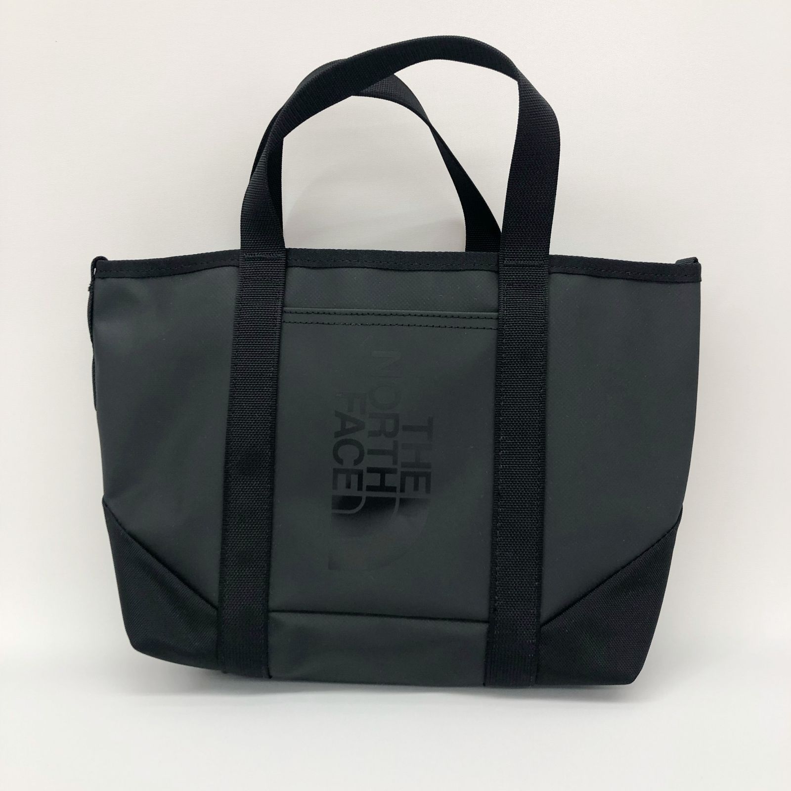 THE NORTH FACE ミニトートバッグ NM82501 黒 防水仕様 ボトルホルダー 