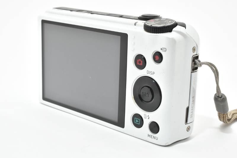 中古】Casio カシオ EXILIM EX-ZR200 ホワイト コンパクトデジタル
