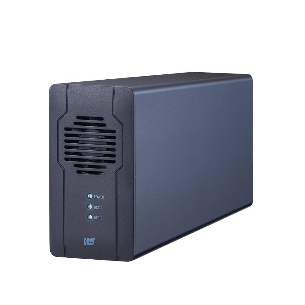 新品 ラトックシステム USB 10Gbps RAID ケース 3.5 インチ HDD 2台 RS-EC32-R10G ハードディスク 2ベイ RAID1
