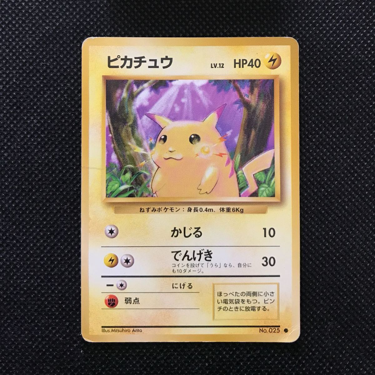 ポケモンカード　旧裏　ピカチュウ　かじる　LV.12 まとめ売り ピカチュウ LV.12 旧裏 [2237] - メルカリ
