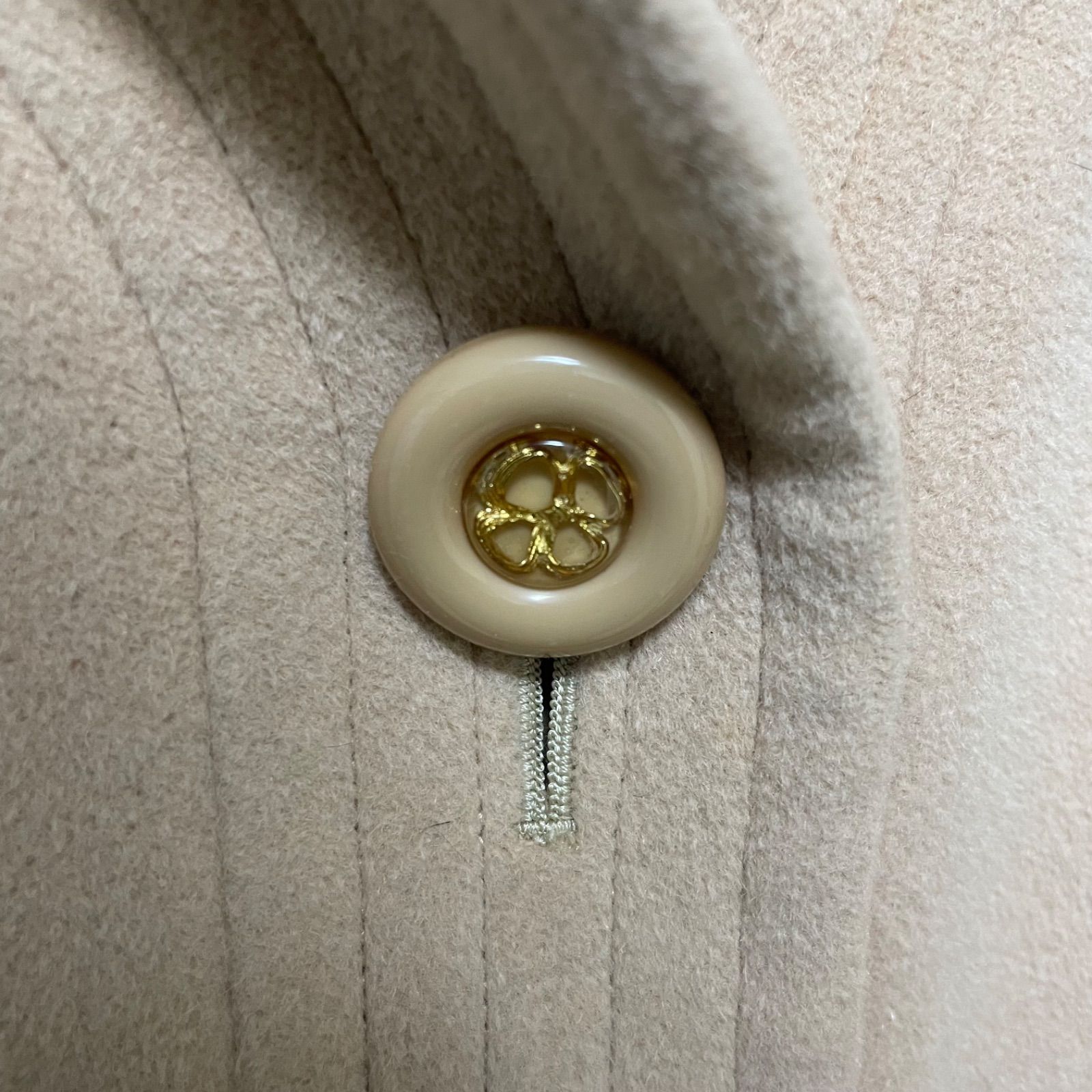 Cremona カシミヤ100% ロングコート 9号 M 日本製 ベージュ - メルカリ