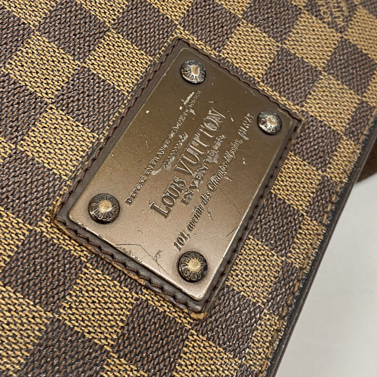 LOUIS VUITTON ルイ ヴィトン ダミエ ブルックリンPM ショルダーバッグ 