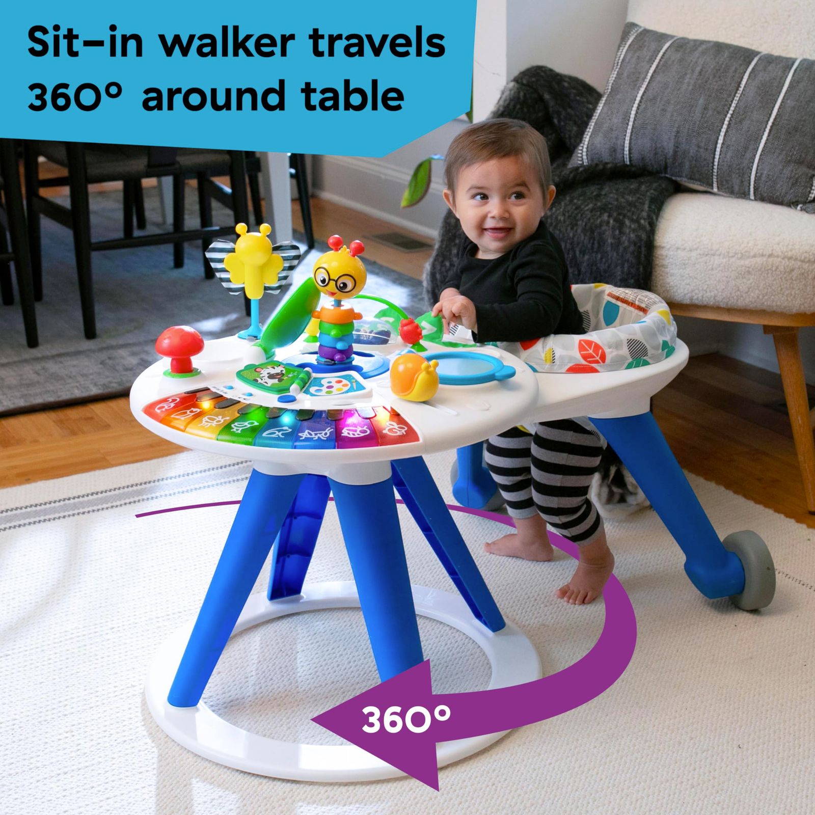 新品 Baby Einstein ベビーアインシュタイン アラウンド ウィ グロー 