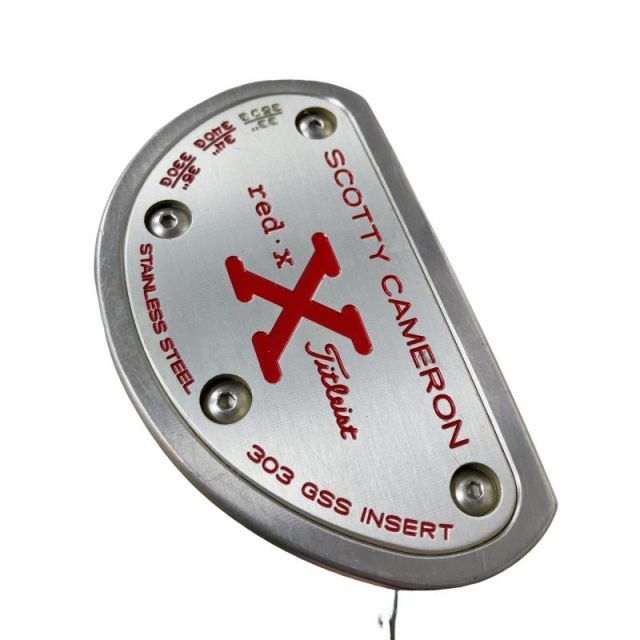 中古】 タイトリスト SCOTTY CAMERON RED X2 33インチ パター PT 