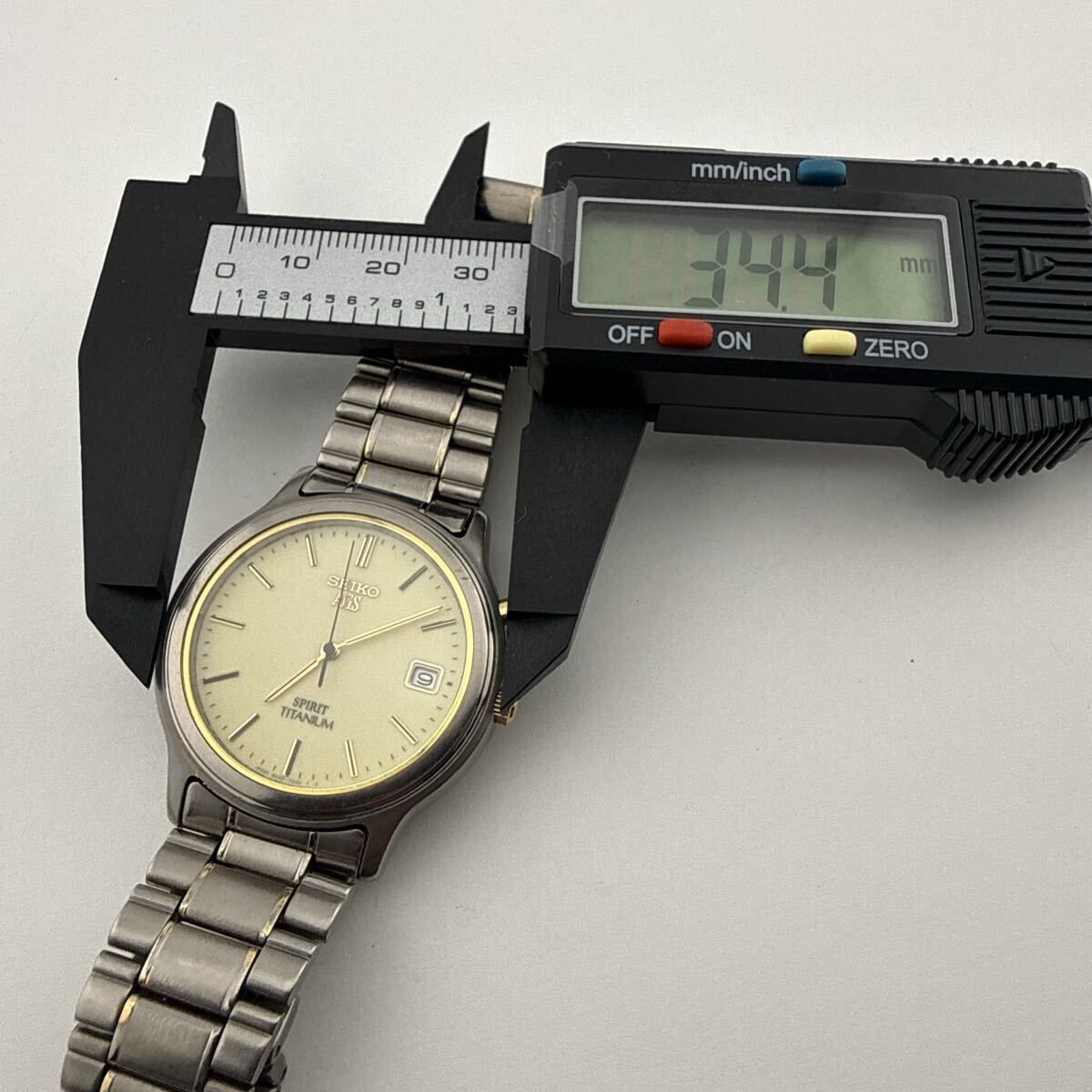 SEIKO 5M22-7B50 セイコー SPIRIT スピリット AGS TITANIUM チタニウム 