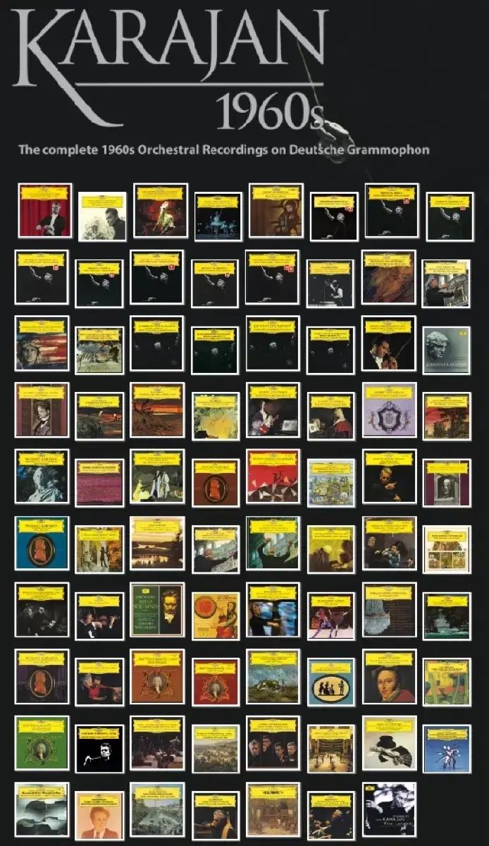 82CDBOX◇カラヤン 1960s DG 1960年代録音全集 【公式通販】