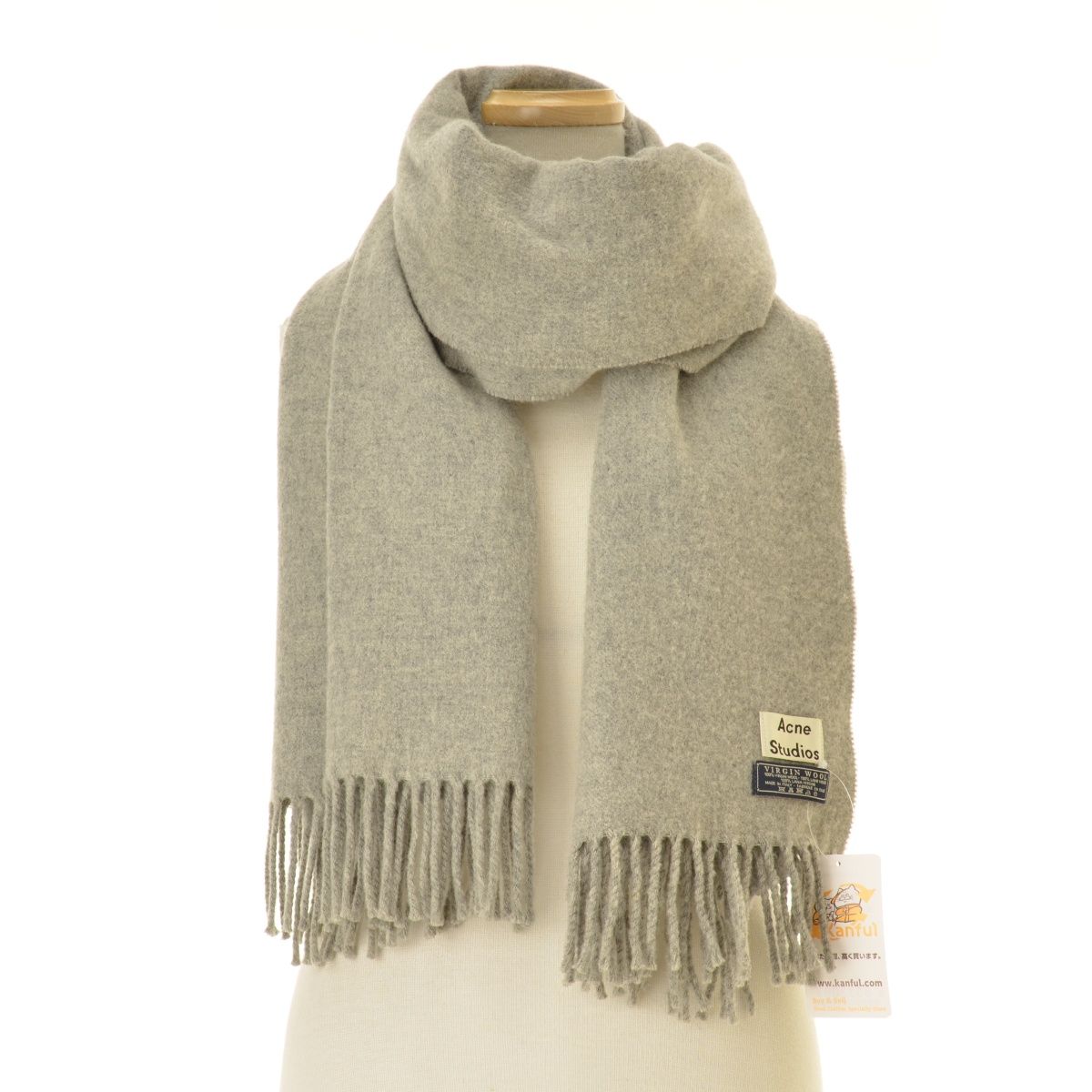 AcneStudios】VIRGIN WOOL SCARF 大判ストール - メルカリ