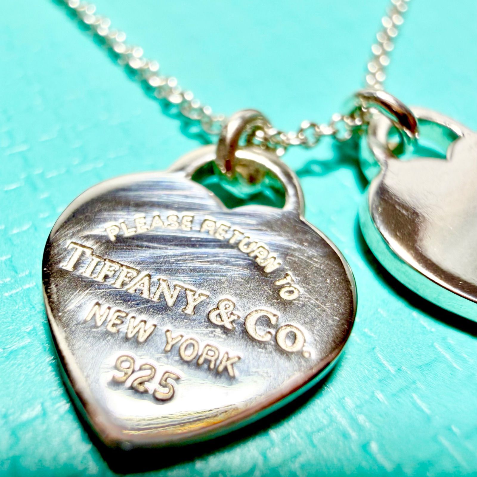 TIFFANY ティファニー リターントゥ ダブルハート シルバー ネックレス