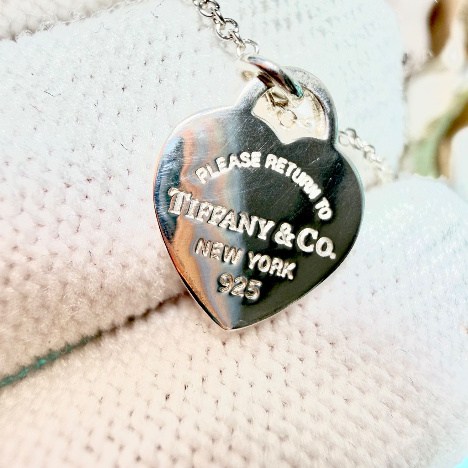 TIFFANY ティファニー リターントゥ ダブルハート シルバー ネックレス 