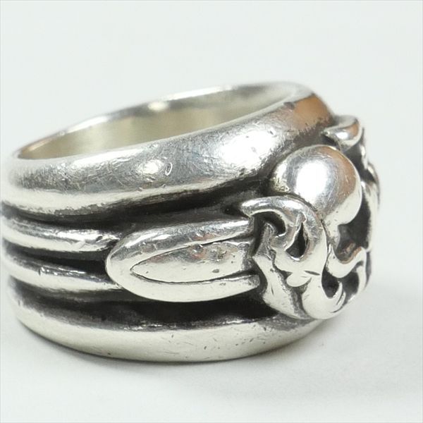 Size【18号】 CHROME HEARTS クロム・ハーツ HEART DAGGER RING SILVER