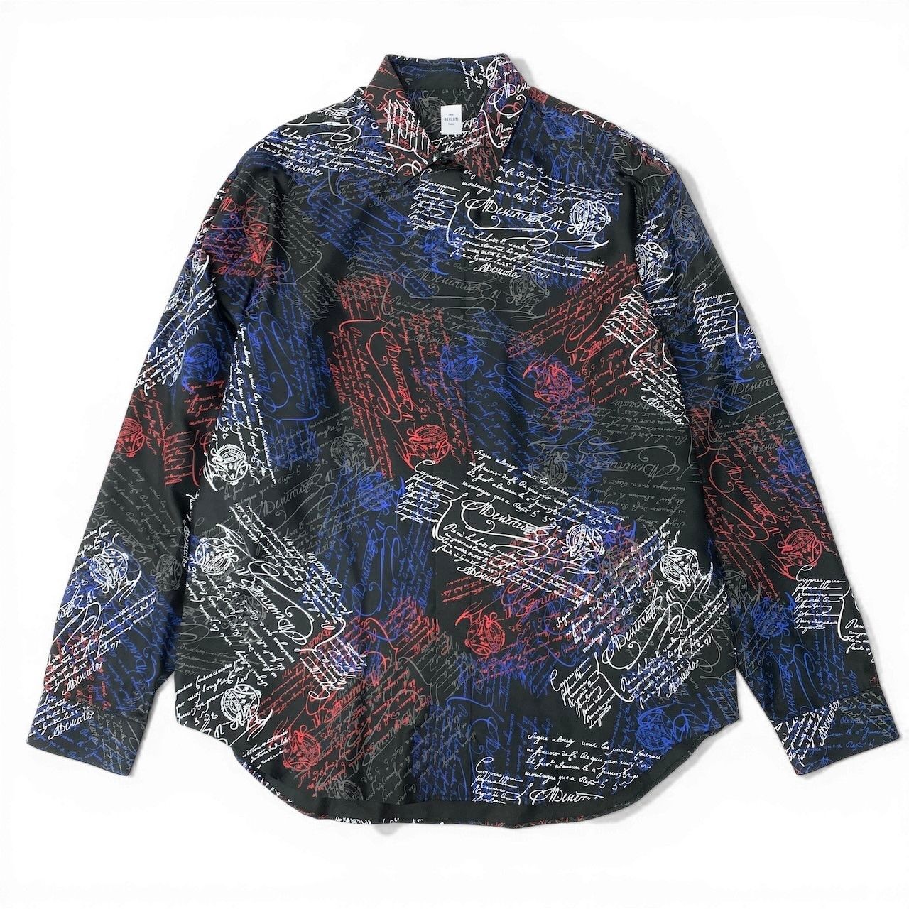 62d5 《美品》 Berluti ベルルッティ カリグラフィ スクリット シルク