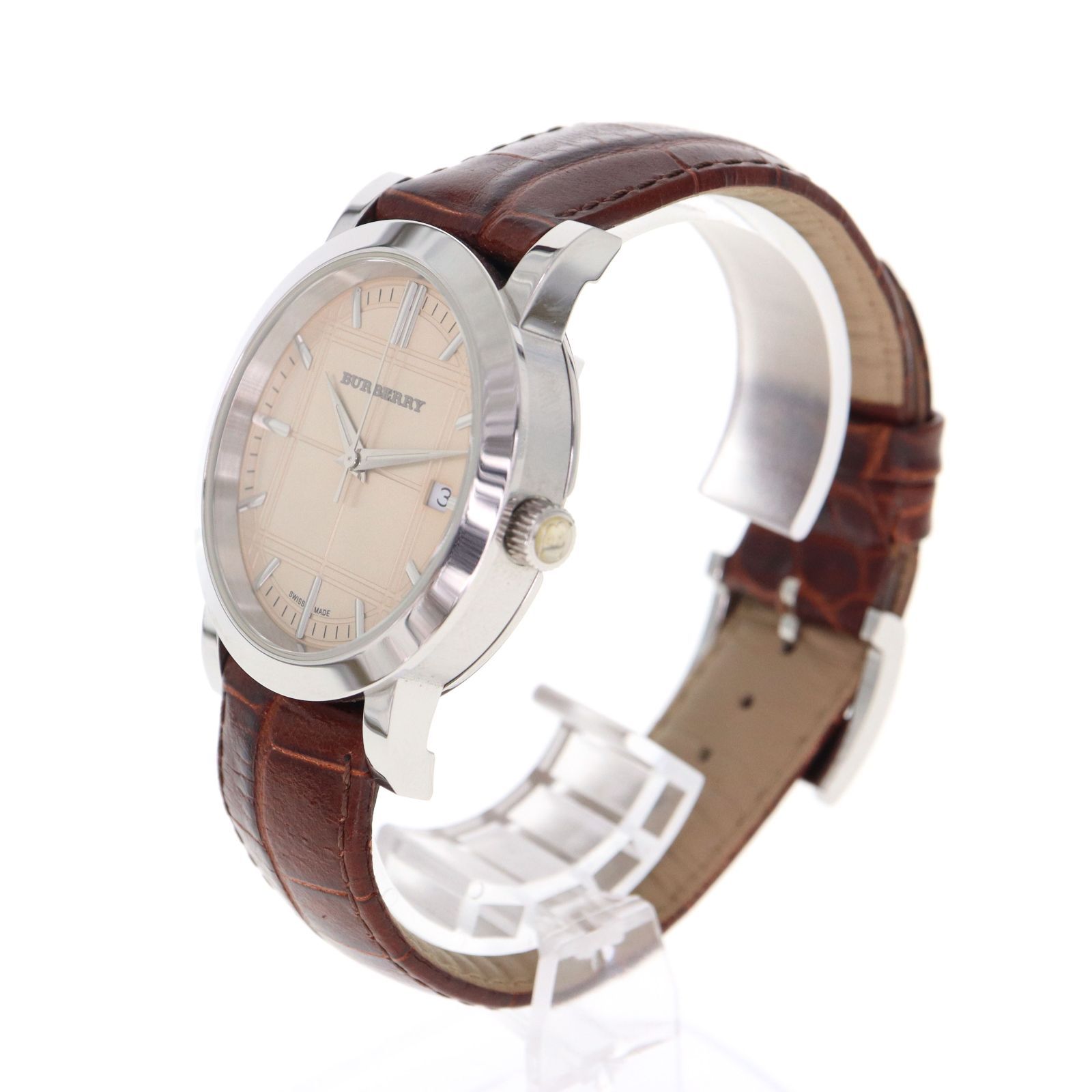 中古】BURBERRY バーバリー BU1356 ヘリテージ クオーツ バーバリー 