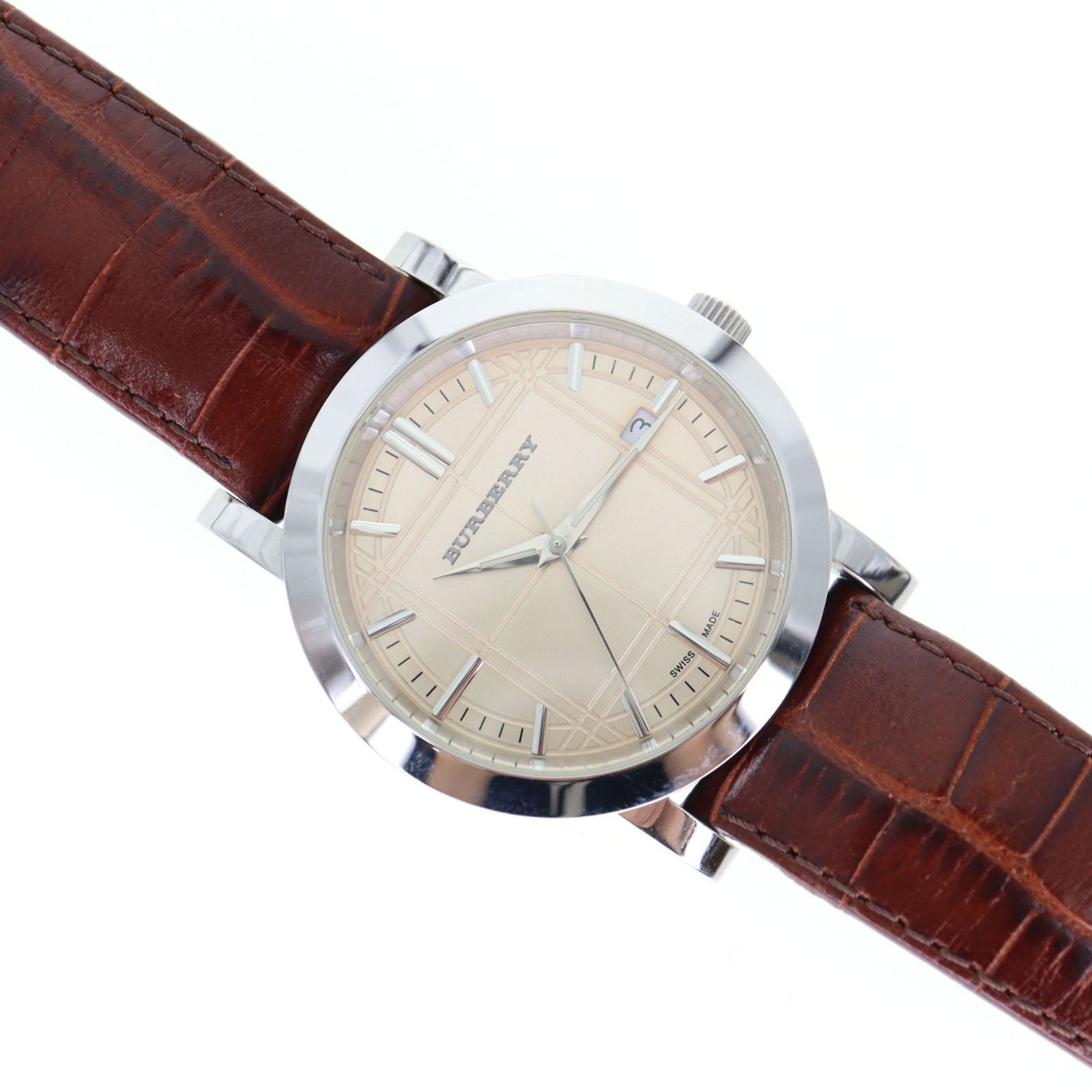 中古】BURBERRY バーバリー BU1356 ヘリテージ クオーツ バーバリー 