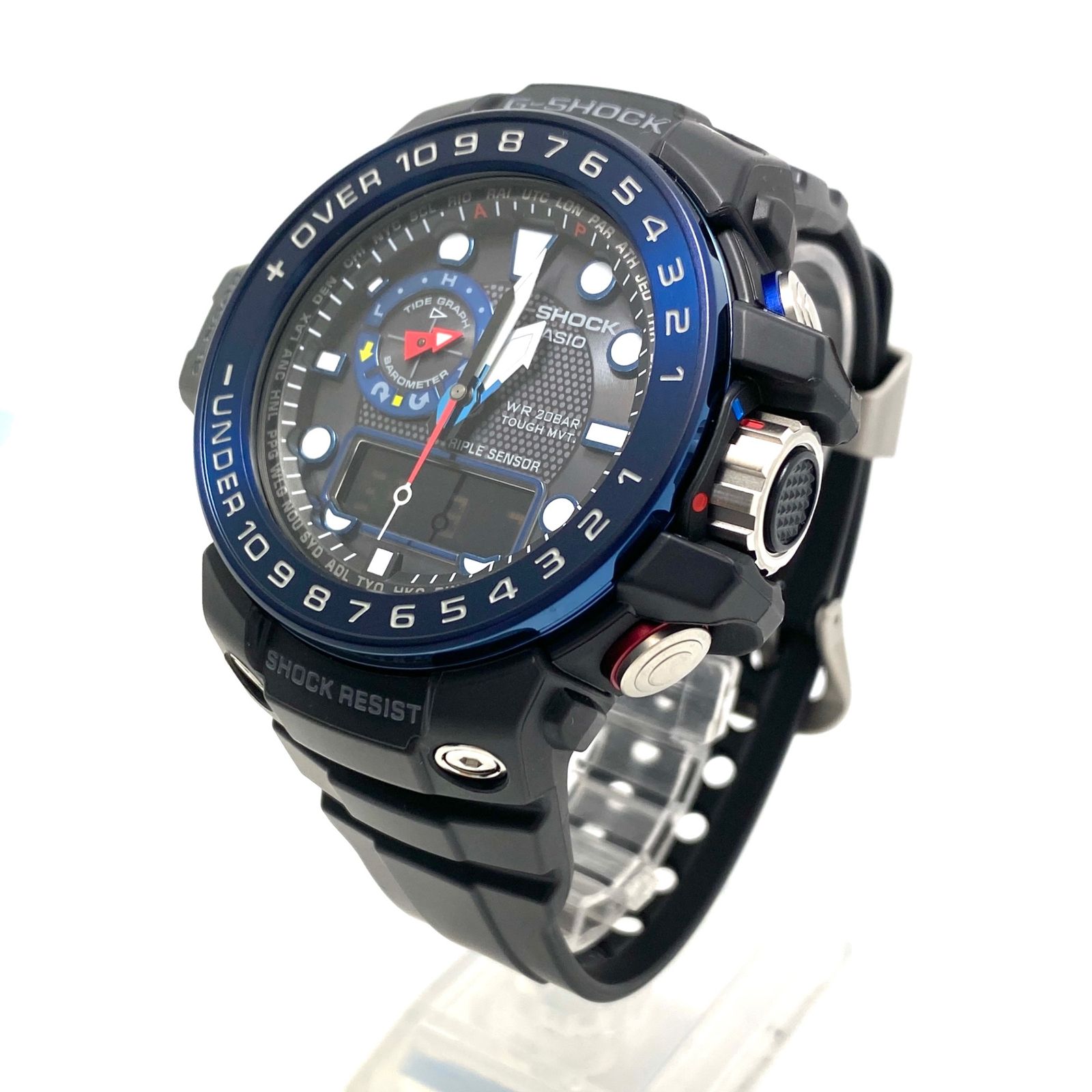 美品】腕時計 メンズ カシオ G-SHOCK ジーショック ガルフマスター GWN 