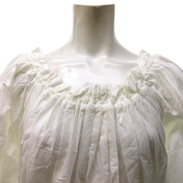 ライト WRYHT タグ付き 20SS GATHERED FOLK DRESS ギャザーワンピース 