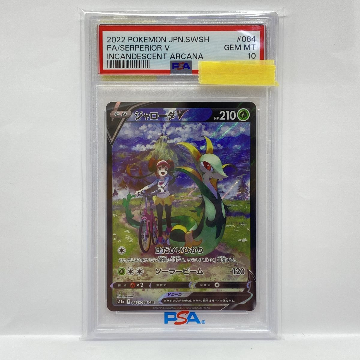 PSA10】ポケモンカード ジャローダV s11a 084/068 CSR 鑑定品 - メルカリ