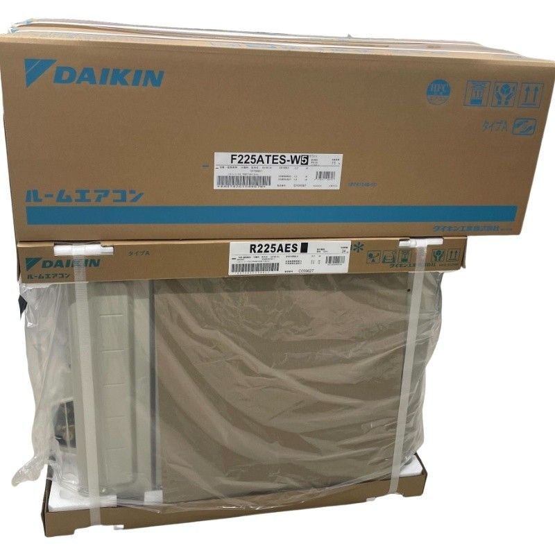 DAIKIN エアコン S225ATES-W[F225ATES-W+R225AES] ホワイト 家電 電化 DAIKIN ルームエアコン F225ATES-W5 本体