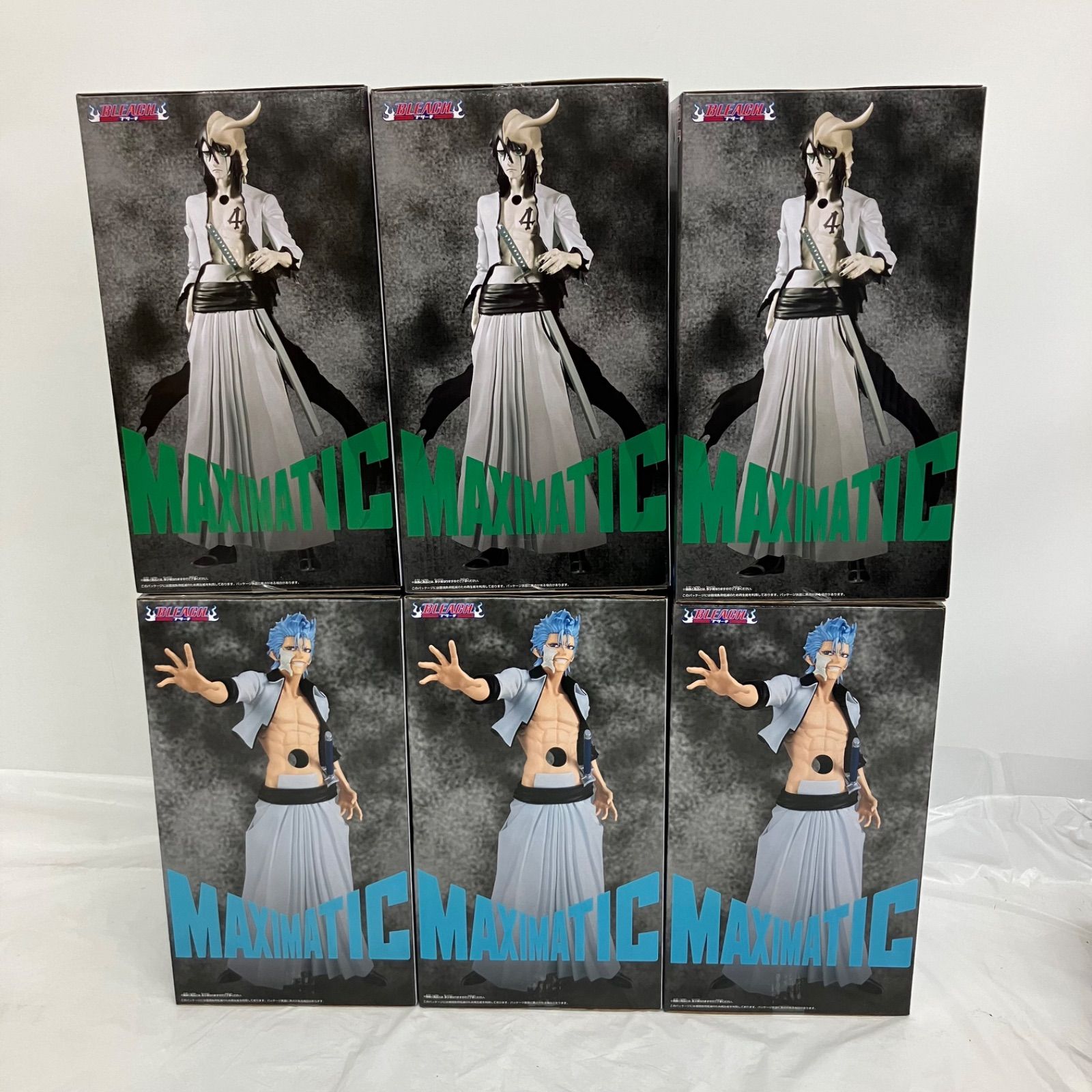 未開封 ブリーチ BLEACH maximatic ウルキオラ グリムジョー BANPRESTO 