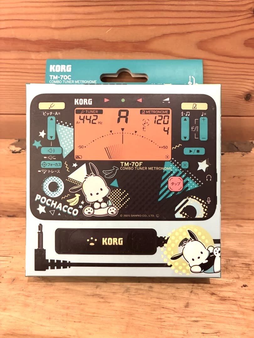KORG（ コルグ ） TM-70C ポチャッコ チューナーメトロノーム チューナーマイクセット