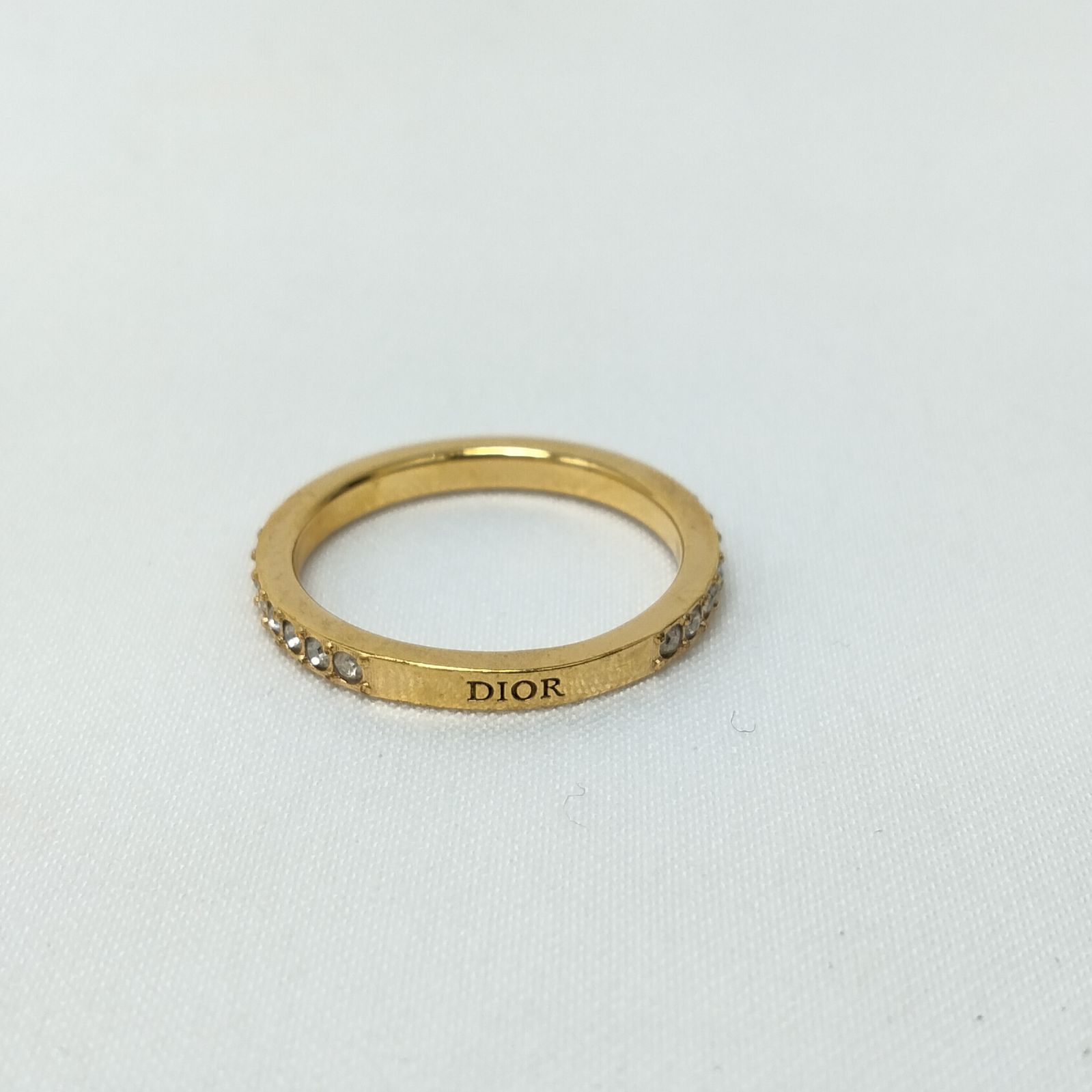 ✨️Dior✨️ディオール ラインストーン リング Sサイズ (9.5号) 指輪 