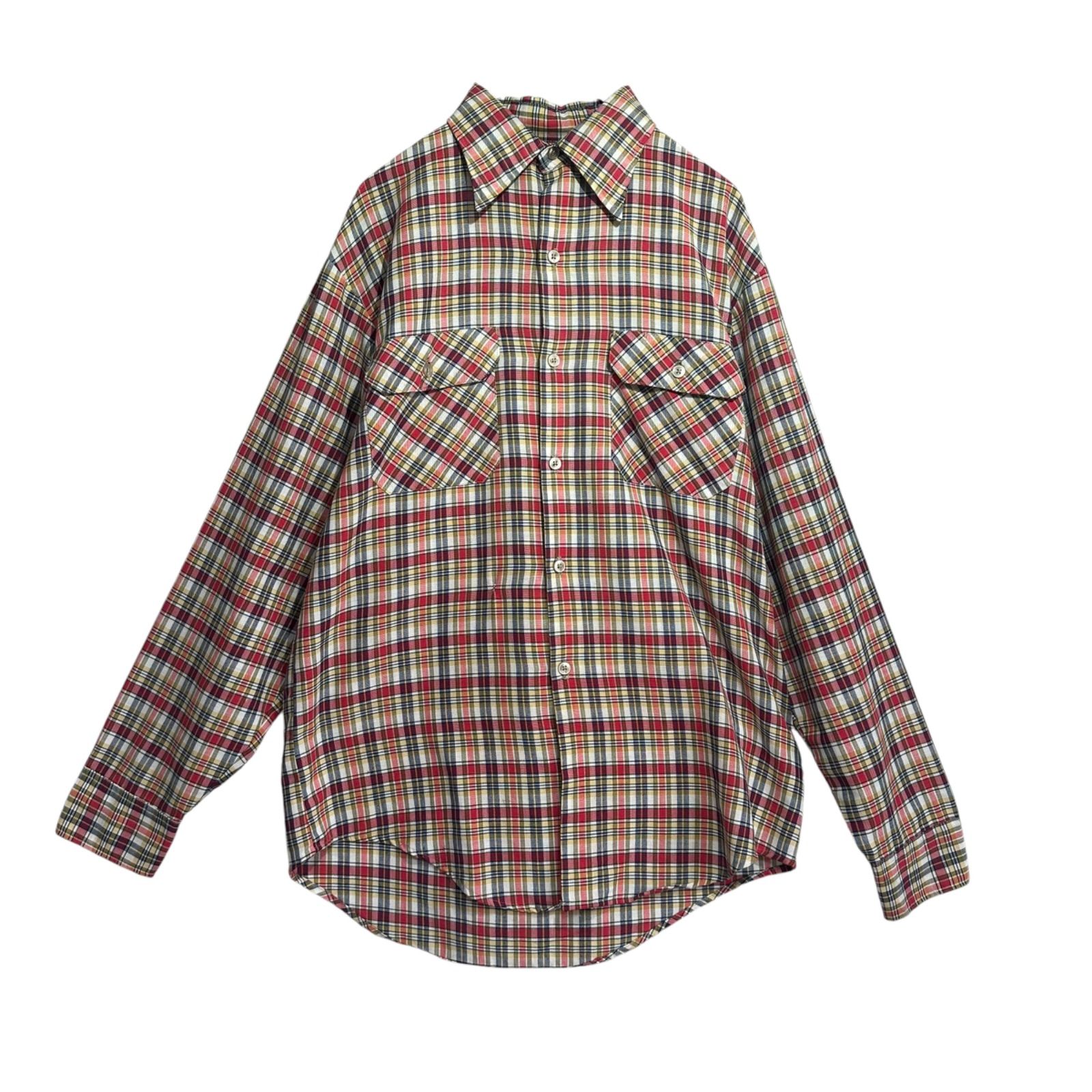 70s big mac jc penney ネルシャツ タータンチェック-安い購入 海外限定