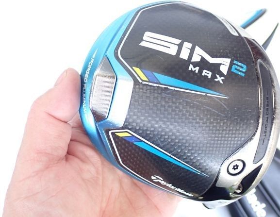ヘッドのみ】 テーラーメイド SIM2 MAX ドライバー 10.5度 純正カバー 