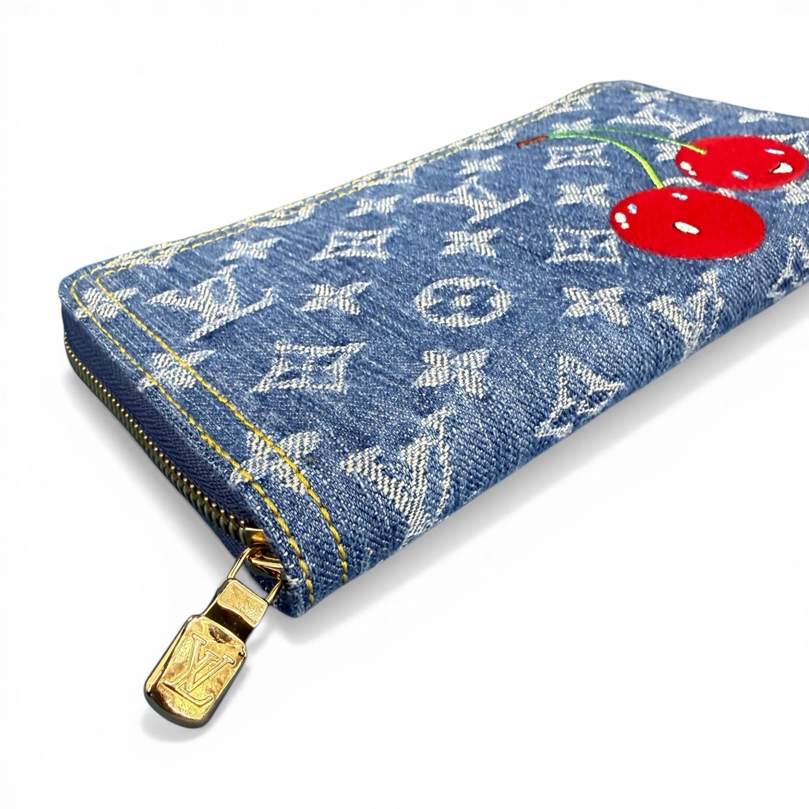 LOUIS VUITTON × 村上隆】ルイ・ヴィトン モノグラム・デニム チェリー 