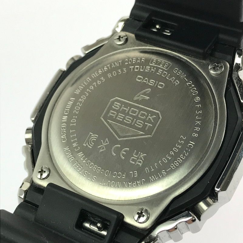  品 G-SHOCK ジーショック GBM-2100A-2BJF ANALOG-DIGITAL 2100 SERIES アナログ デジタル タフソーラー 腕時計 196-260308-na-18-tag パーカー 自動巻き時計 腕時計(アナログ)