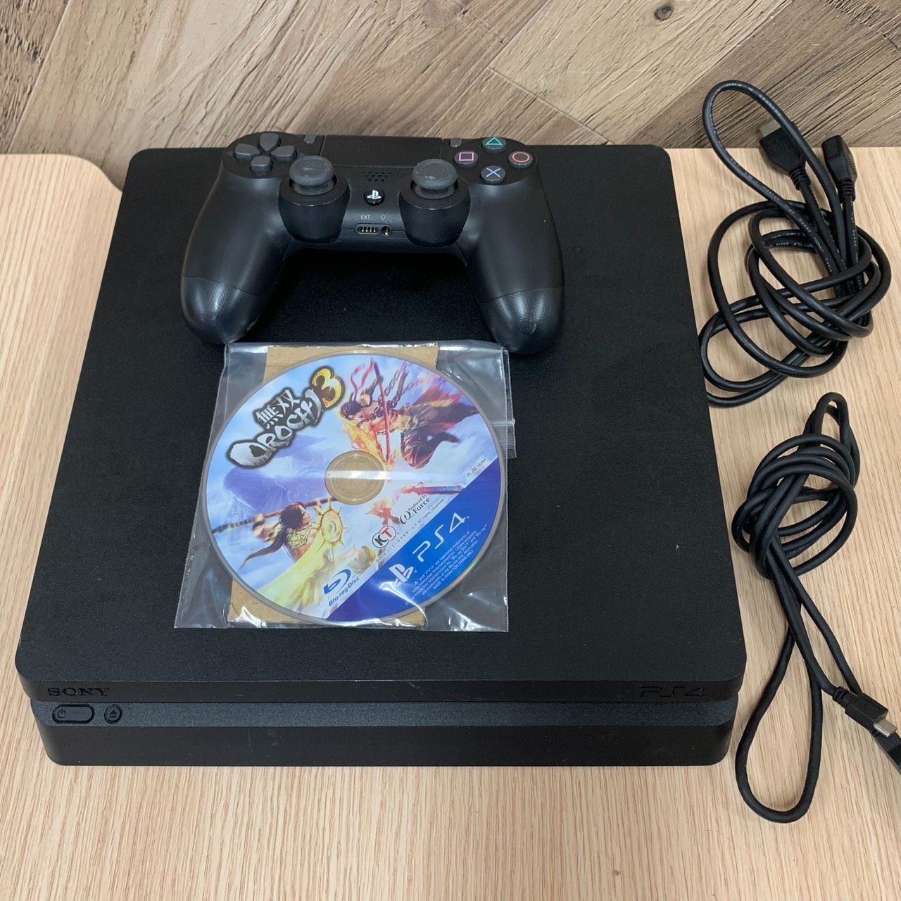 彦】稼働品 SONY PS4 CUH-2100A ジェットブラック 500GB 黒 本体 