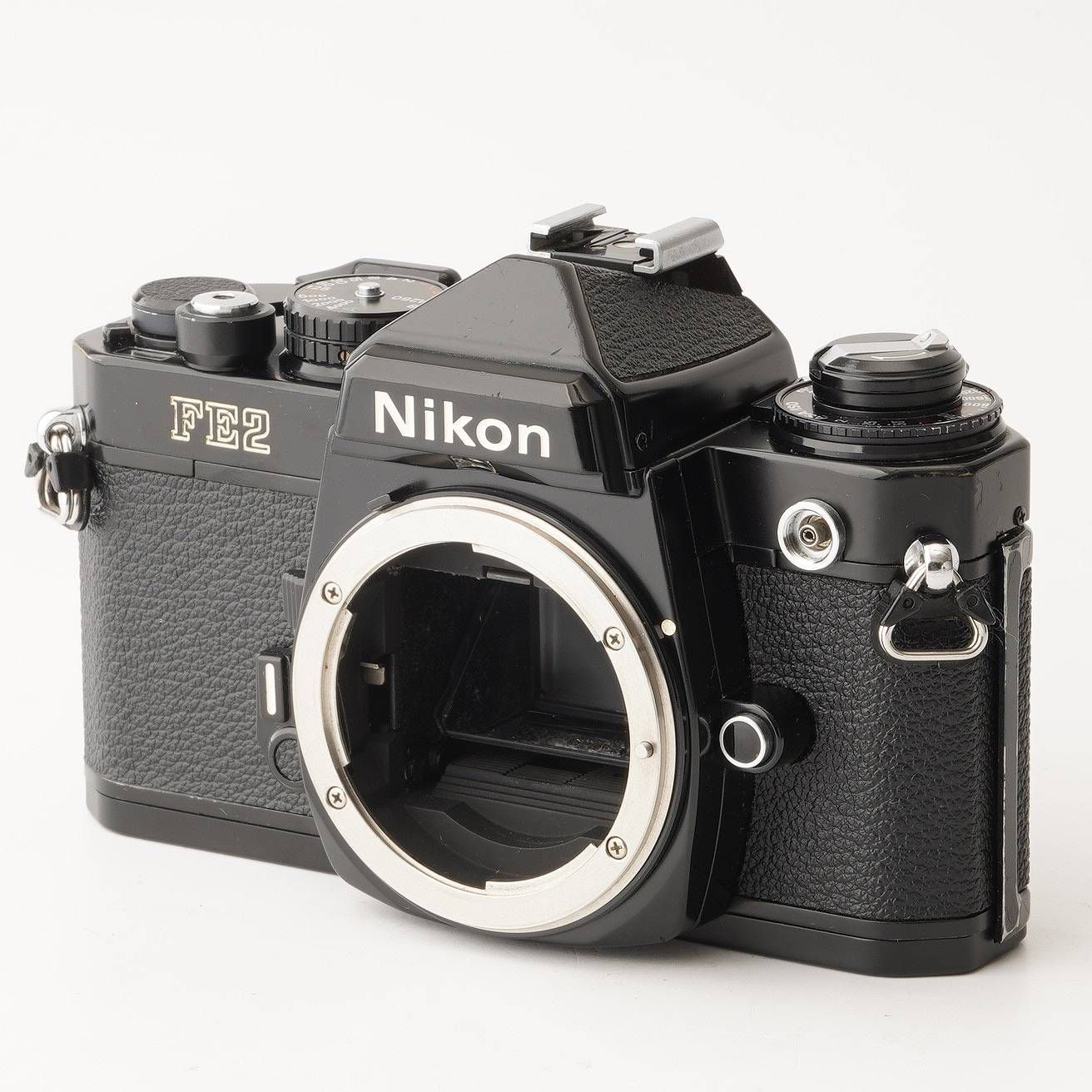 ニコン Nikon FE2 ブラック ボディ 35mm 一眼レフフィルムカメラ 