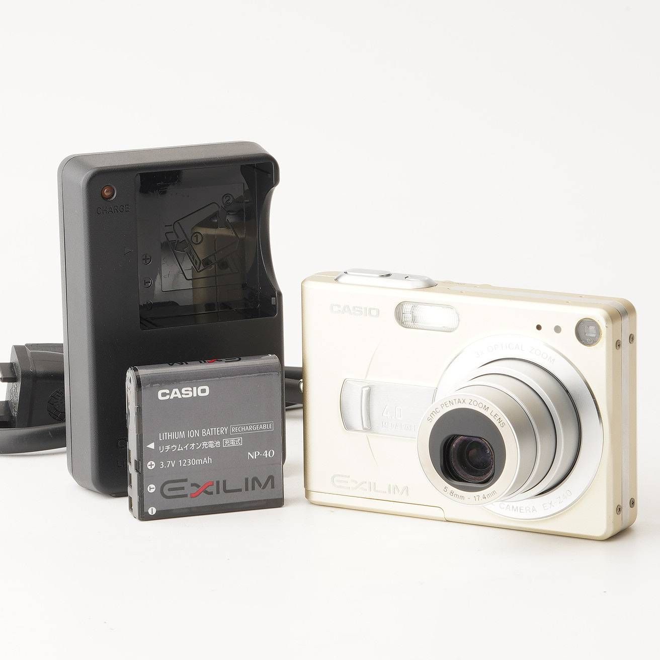 CASIO EXILIM EX-Z40 ゴールド カシオ コンデジ 【公式通販】