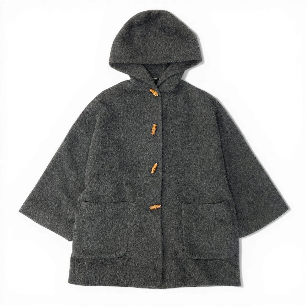 49d5 GUCCI ヴィンテージ グッチ バンブー オーバーコート 49d5 GUCCI ヴィンテージ グッチ バンブー オーバーコート