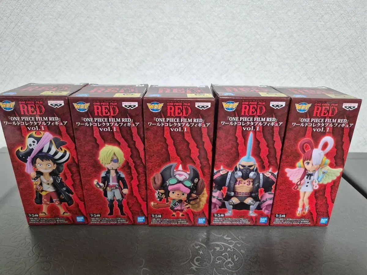 BANPRESTO(バンプレスト) ONE PIECE(ワンピース) フィルム レッド 