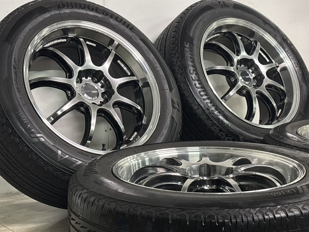 人気ホイール】WORK EMOTION D9R 18in 8.5J +43 PCD114.3 ブリヂストン 
