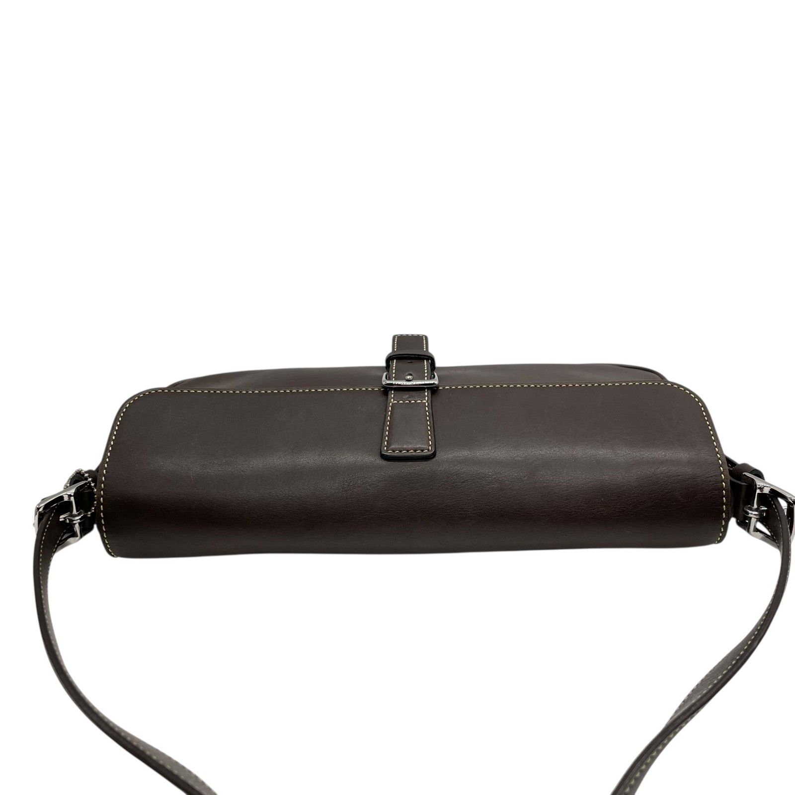 美品】COACH コーチ 7784 ショルダーバッグ レザー ブラウン 茶色 