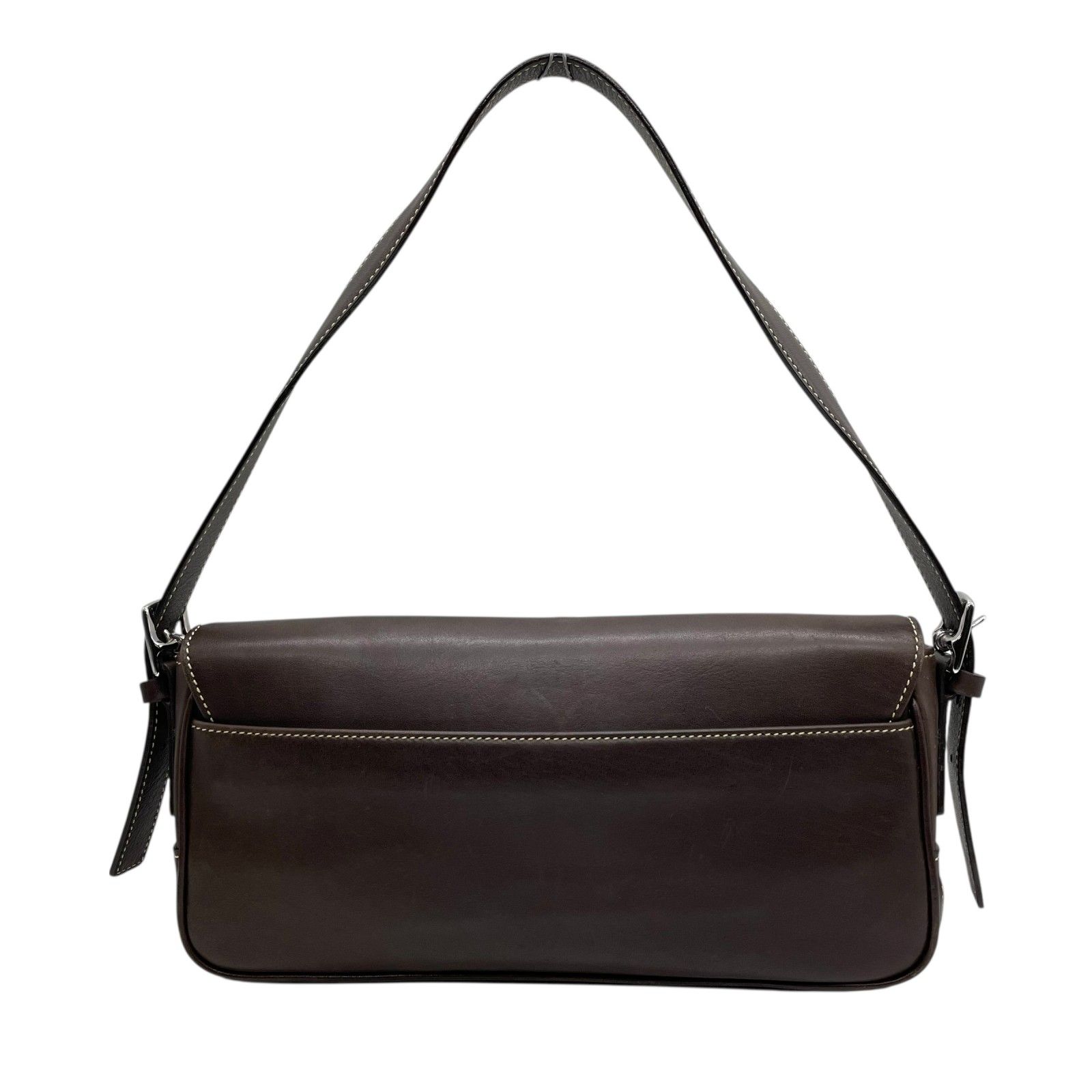 美品】COACH コーチ 7784 ショルダーバッグ レザー ブラウン 茶色 
