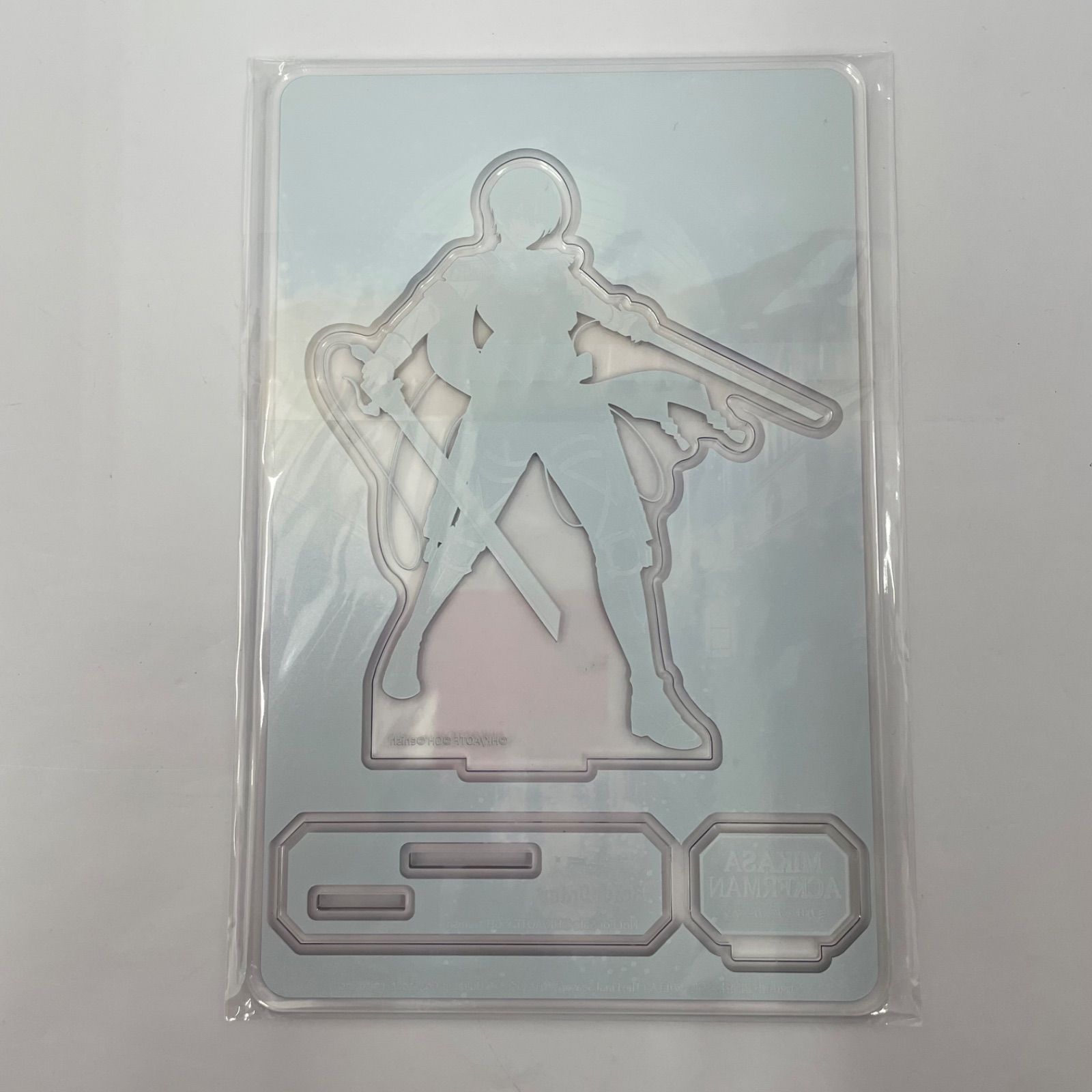 瀬戸店】未開封 進撃の巨人 ブレイブオーダー アクスタ ミカサ【741