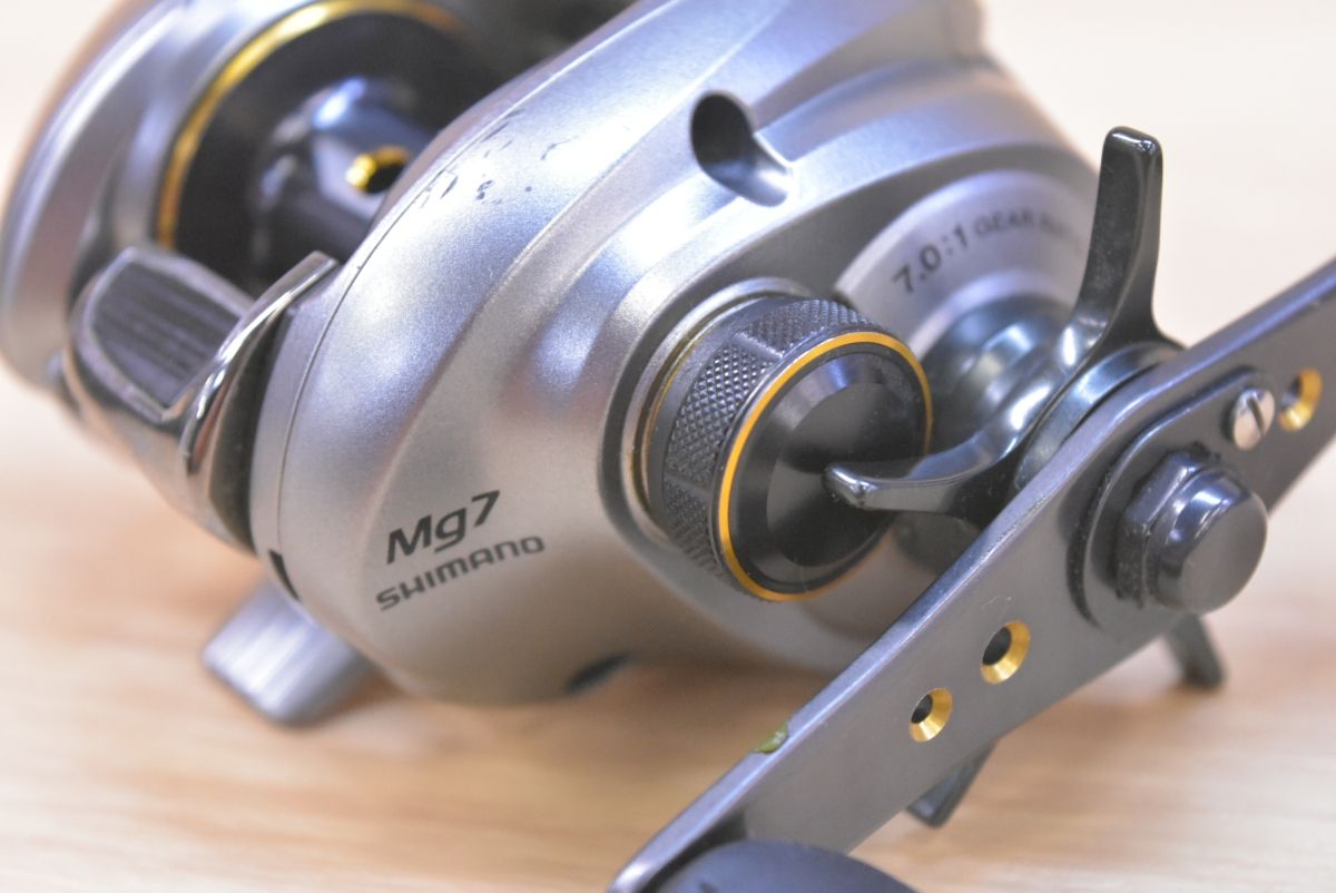 美良品シマノ人気モデル09アルデバランALDEBARAN Mg7右淡水でのみ使用