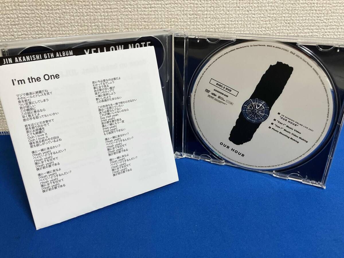 赤西仁 CD YELLOW NOTE(初回限定盤)(DVD付) - メルカリ