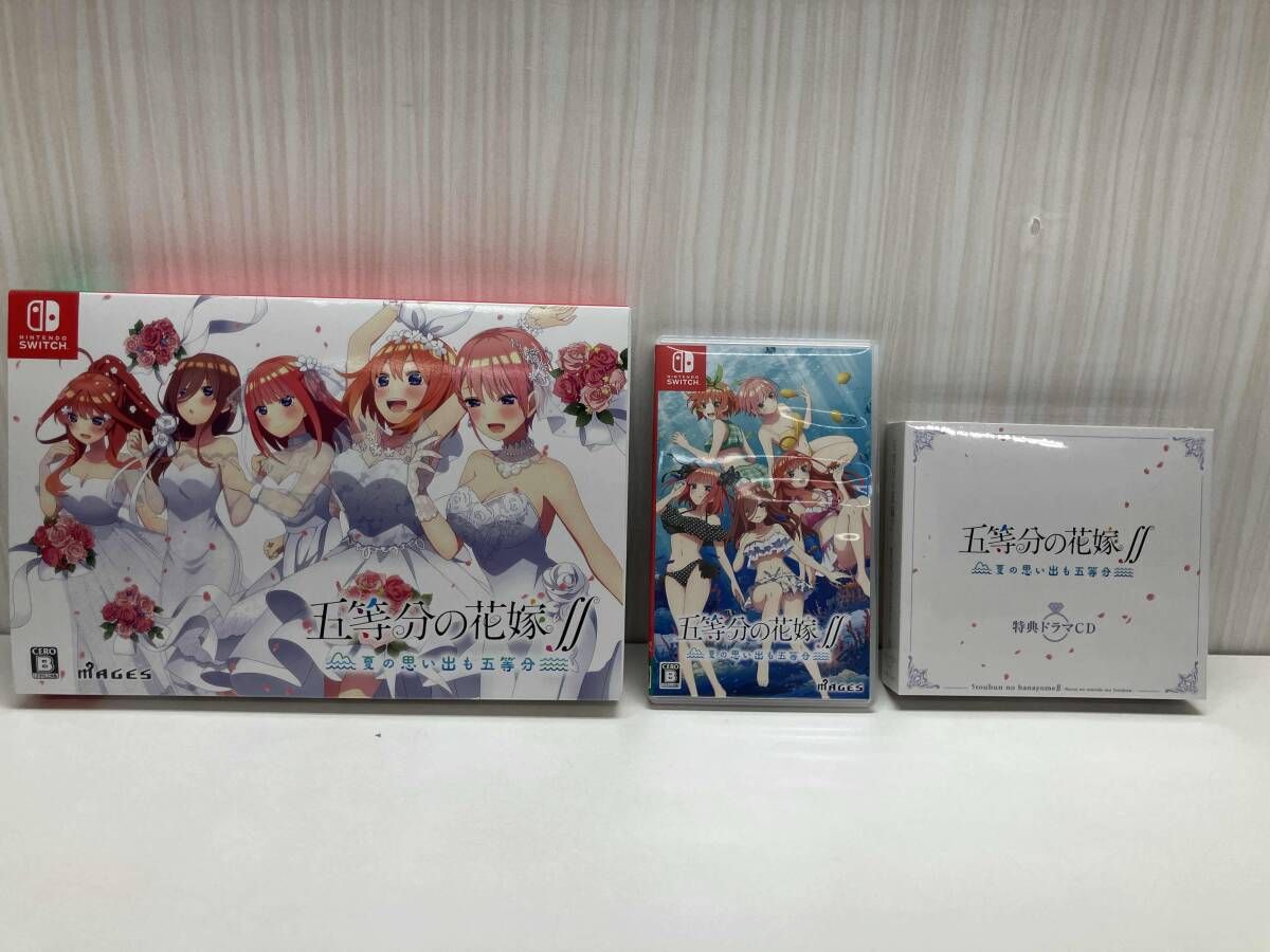 ニンテンドースイッチ 五等分の花嫁∬ ~夏の思い出も五等分~(限定版