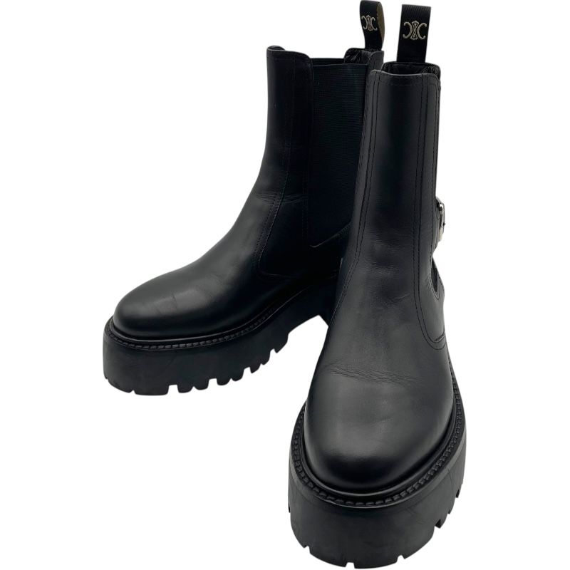 セリーヌ CELINE バルキーサイドゴアショートブーツ 349823607C セリーヌ CELINE バルキーサイドゴアショートブーツ 349823607C