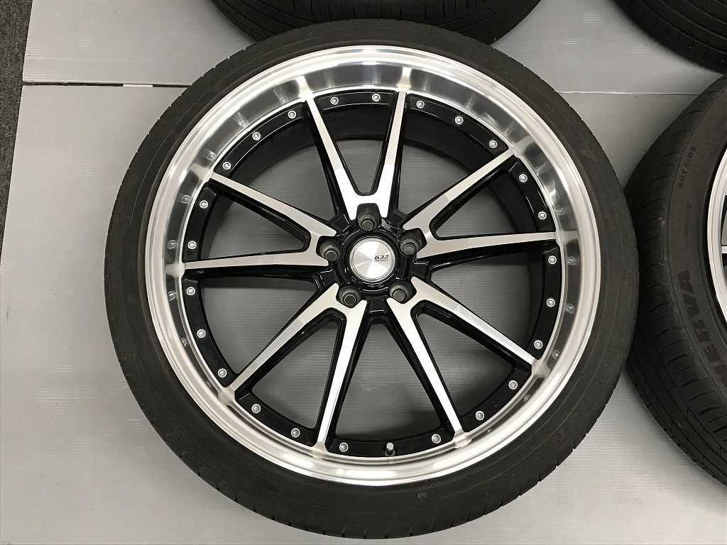 ◎傷極少美品 深リム ロクサーニ クロノグラスター 21inc 9J +38 114.3 
