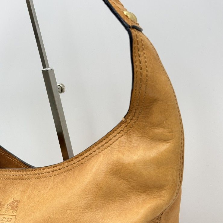 COACH（コーチ） ショルダーバッグ ホーボーバッグ レザー ブラウン系