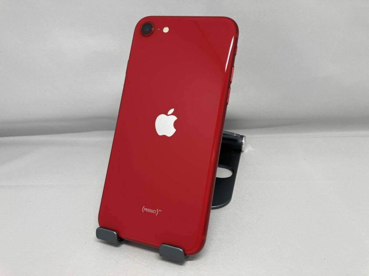 docomo 【SIMロックなし】MHGR3J/A iPhone SE(第2世代) 64GB レッド 