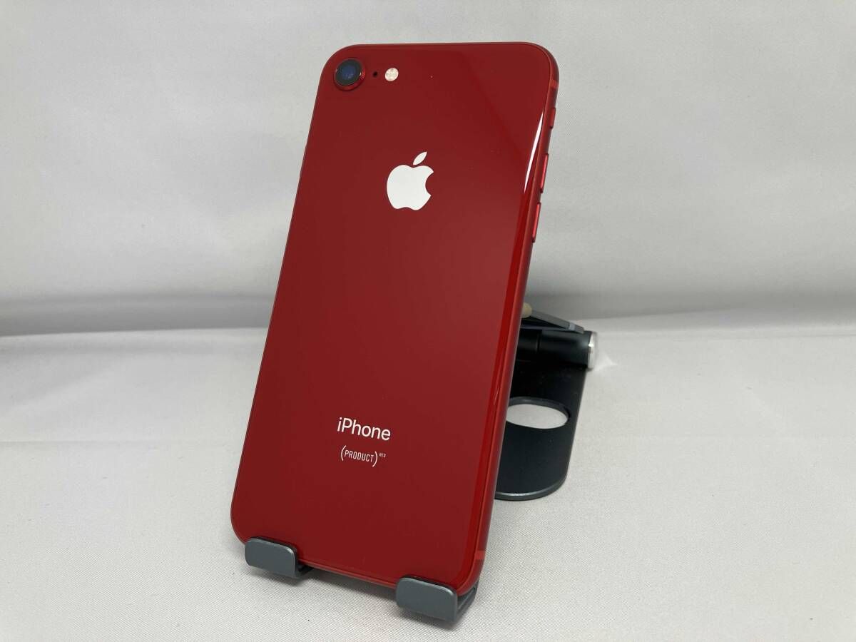 iPhone 8 64GB レッド docomo SIMフリー 中古 - メルカリ