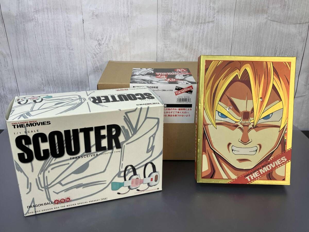 DVD DRAGON BALL劇場版DVD-BOX DRAGON BOX THE MOVIES 8枚組 輸送用 