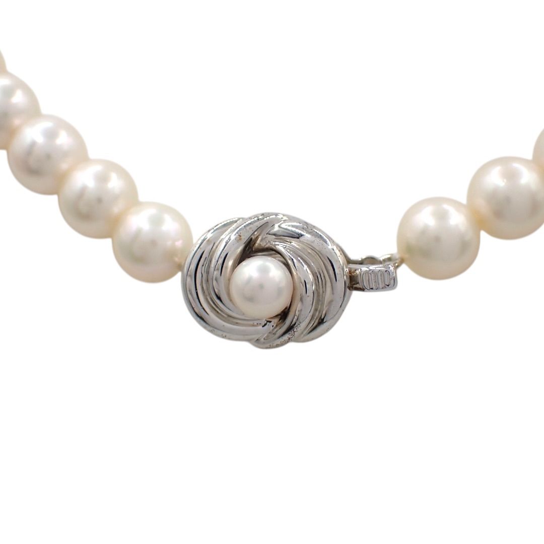 TASAKI アコヤ真珠ネックレス SV セール最安 TASAKI タサキ アコヤ 