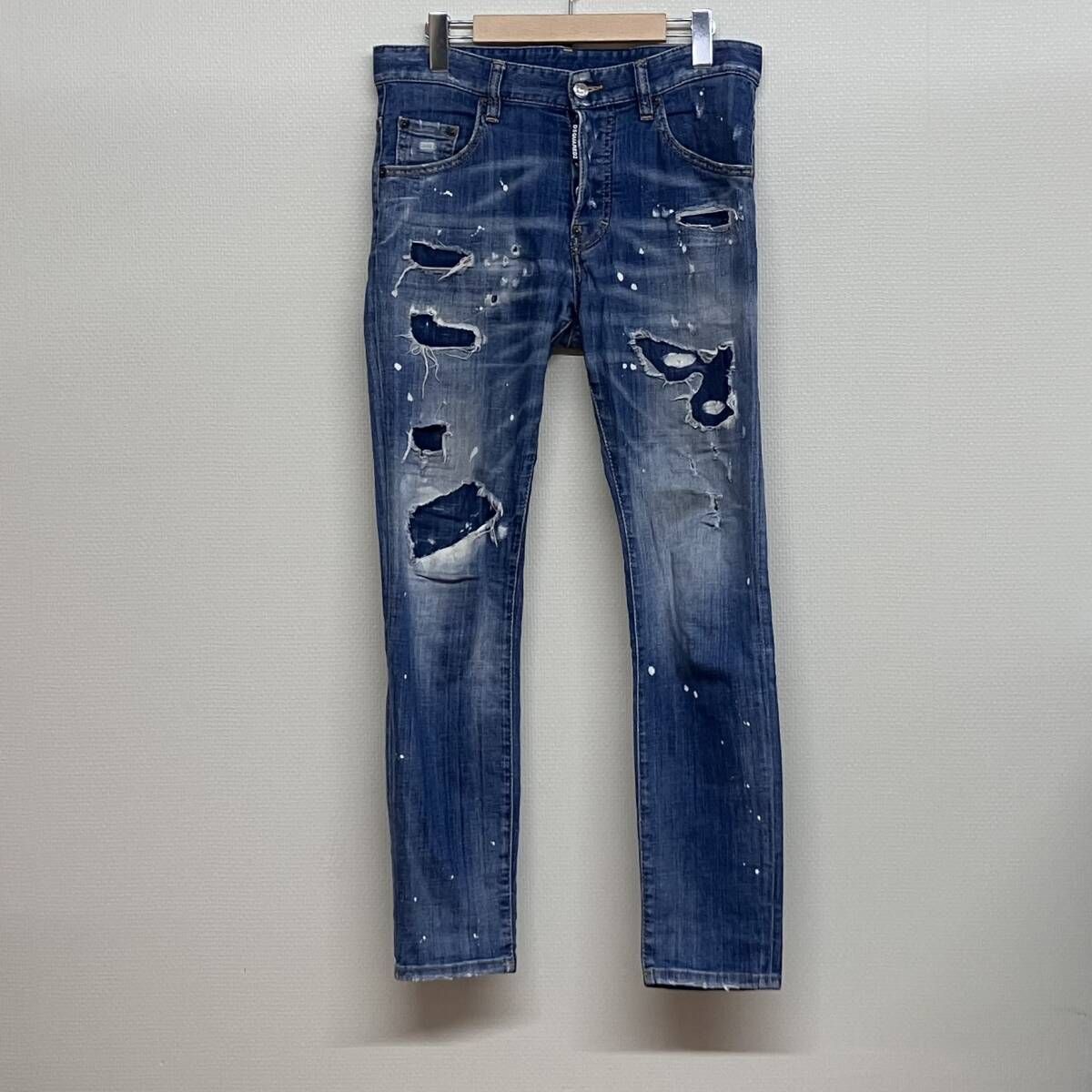 DSQUARED2 ディースクエアード スキニーパンツ デニム S74LB0603 