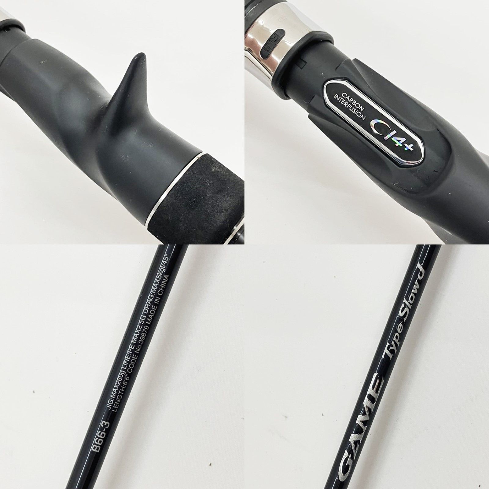 フィッシング Shimano GAME Type SlowJ B662 オフショアロッド
