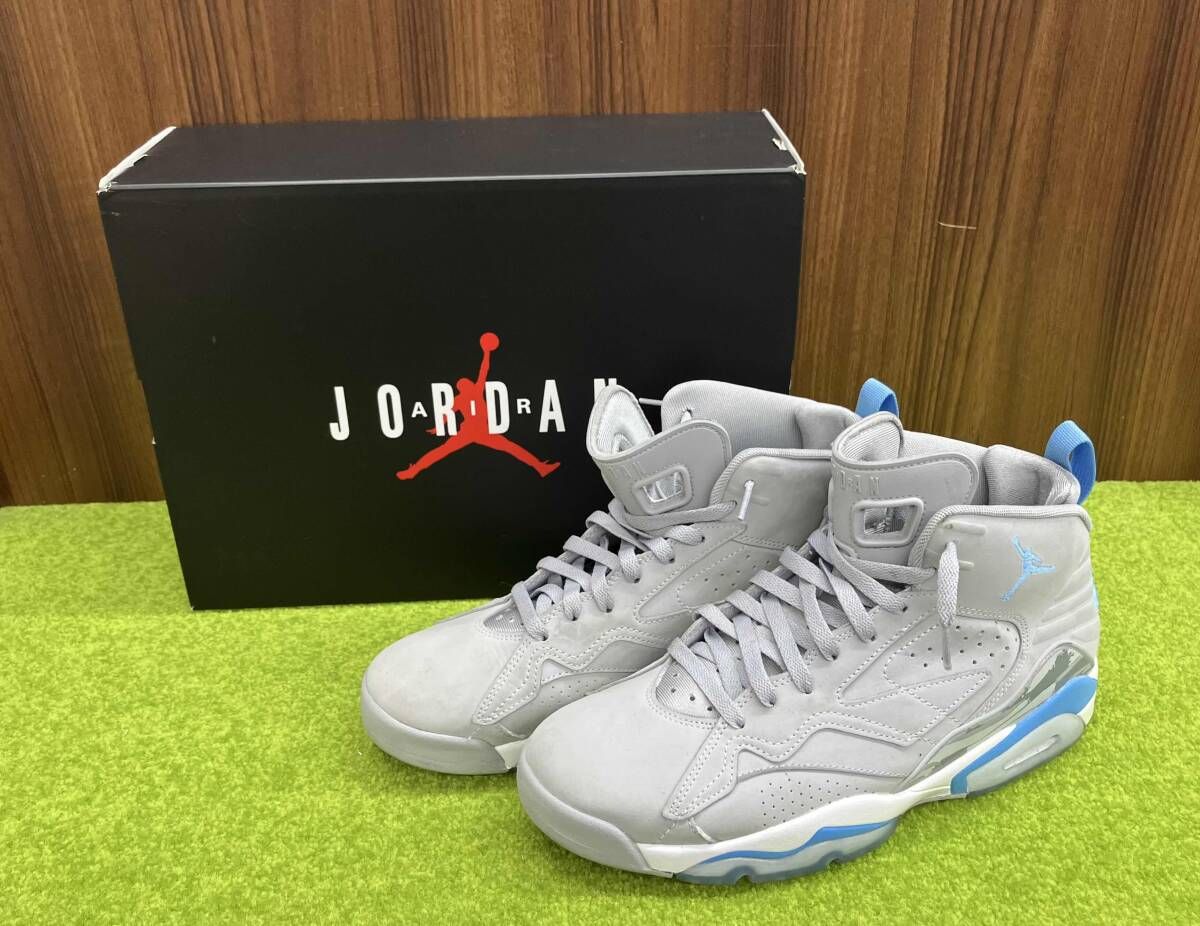 NIKE ナイキ JORDAN ジャンプマン MVP サイズ28.5cm グレー系×ブルー系 